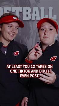 Video thumbnail for Who Is Most Likely to Make TikToks? | Wisconsin Softball