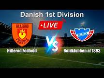 Video thumbnail for 🔴 LIVE: Hillerod Fodbold vs Boldklubben af 1893 - Live Score Today - Danish 1st Division