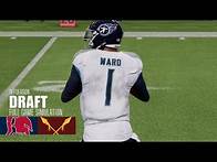 Video thumbnail for Cam Ward Titans vs. Commanders | Madden NFL 25 Simulation | 2025 NFL Draft