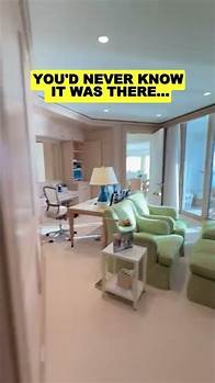 Video thumbnail for Check out this hidden sliding door—we’re obsessed.