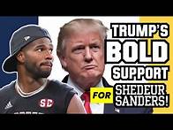 Video thumbnail for Shilo Sanders Reacts to Trump's Bold Support for His Brother Shedeur Amid NFL Draft Slide