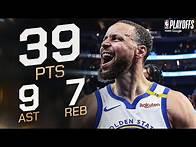 Video thumbnail for Steph Curry Takes OVER Game 3! | 39 PTS (5 THREES), 9 AST & 7 REB | April 26, 2025