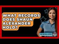 Video thumbnail for What Records Does Shaun Alexander Hold? - The Football Xpert