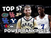Video thumbnail for College Basketball Early Preseason Top 25 RANKINGS!