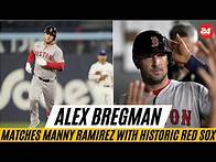 Video thumbnail for Alex Bregman Matches Manny Ramirez With Historic Red Sox Start