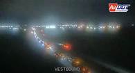 Video thumbnail for Multiple crashes cause closure on portion of Interstate 40 in North Little Rock