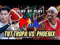 Video thumbnail for 🔴PBA LIVE! TNT TROPANG 5G vs. PHOENIX FUEL MASTERS! | PLAY BY PLAY!