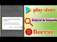 Video thumbnail for Cómo borrar el historial de búsqueda en Google Play Store (2025) |