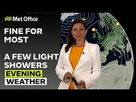 Video thumbnail for 06/05/2025 - Clear skies tonight – Evening Weather Forecast UK – Met Office Weather