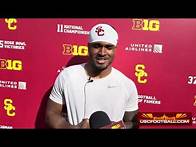 Video thumbnail for Safety Kamari Ramsey on USC wrapping up spring football