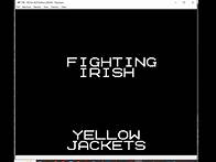 Video thumbnail for TSB NCAA 2K25 Regular Season Week 1 Man Season Notre Dame vs Georgia Tech And Scores And Standings