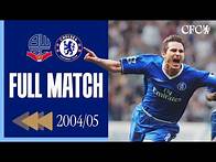 Video thumbnail for 🔵CHELSEA Become 2004/05 Premier League Champions! | Bolton 0-2 Chelsea | Full Match | CFC Livestream