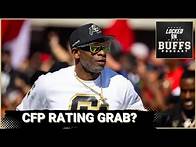 Video thumbnail for Big 12 SQUAD - College Football Playoff EXPOSED As TV Ratings Grab, Impact on Colorado
