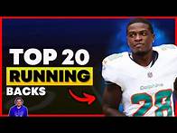 Video thumbnail for Top 20 Fantasy Football Running Backs Ranked for 2025! 🏈💪 [VERY Bullish RB2]