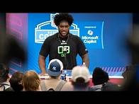 Video thumbnail for 2025 NFL Mock Draft: Texans Target Alabama Guard Tyler Booker at No. 25 Pick!