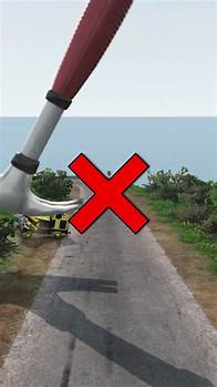 Video thumbnail for Thomas Ben Ten Cars vs Big Hammer Bollard - BeamNG.Drive