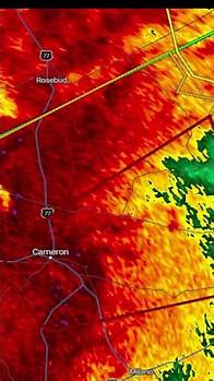 Video thumbnail for 🚨 Tornado Warning in Cameron, Texas! 🌪️ Seek Shelter Now! #Shorts #camerontexas #tornadowarning