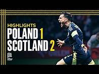 Video thumbnail for Poland 1-2 Scotland | Andy Robertson Scores Late Winner! | 2024 UEFA Nations League Highlights
