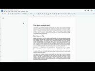 Video thumbnail for How To Find The Character Count In Google Docs
