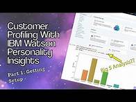Video thumbnail for How to Setup a IBM Watson Personality Insights Service - Part 1 - Watson Personality Insights