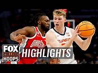 Video thumbnail for Ohio State Buckeyes vs. Illinois Fighting Illini 2024 Big Ten Tournament Highlights | CBB on FOX