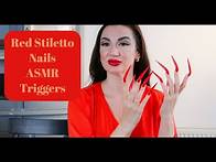 Video thumbnail for Red Stiletto Nails ASMR Triggers
