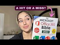 Video thumbnail for The Microsoft Office 365 Bible: The Most Updated and Complete Guide to Excel, Word, PowerPt Review