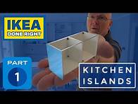 Video thumbnail for 10 Easy Steps To Installing A Single Row Ikea Kitchen Island