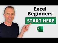 Video thumbnail for Excel for Beginners Tutorial - Everything You Need to Know