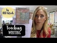 Video thumbnail for How to Teach 3rd Grade Writing!