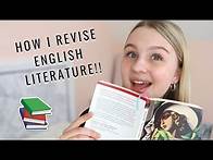 Video thumbnail for HOW I REVISE: a level English literature!