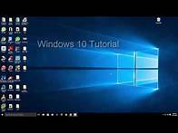Video thumbnail for Windows 10 for beginners Tutorial Part 1