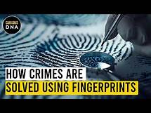 Video thumbnail for How Crimes are solved using Finger Prints | Finger Print Analysis | Forensic Science