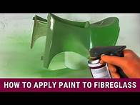 Video thumbnail for How to apply paint to Fibreglass
