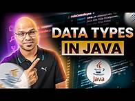 Video thumbnail for #6 Data types in Java