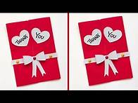 Video thumbnail for Easy and Beautiful Thank you Card | How to make Thank you card | Special Thank you card for teachers