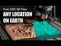 Video thumbnail for Awesome FREE Terrain Files for CNC - Easily Download STL Topographical Maps