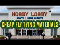 Video thumbnail for CHEAP FLY TYING MATERIALS - This Is What You Can Find At Hobby Lobby Craft Store