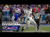 Video thumbnail for Baltimore Ravens vs. Buffalo Bills Game Highlights | Divisional Round NFL 2024 Season