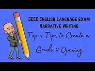 Video thumbnail for GCSE English Language Exam Narrative Writing Revision: Top Tips for Your Opening Paragraph
