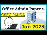 Video thumbnail for Jan 2023 - CSEC Office Admin Paper 2 Breakdown