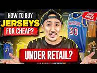 Video thumbnail for HOW TO BUY OFFICIAL NBA, MLB , NFL, NHL JERSEYS FOR CHEAP??!?! JERSEYS FOR UNDER RETAIL PRICE?