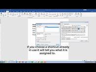 Video thumbnail for How to Add Accents over letters or Special Characters in Word