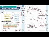 Video thumbnail for Brackets, Equations and Inequalities Year 8 White Rose Mathematics(FOR KS3/GCSE 9-1 Foundation Tier)