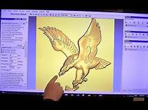 Video thumbnail for Easy learning, making a 3D relief with ArtCAM (Carveco) absolute beginners