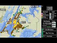 Video thumbnail for The Growth of New York City: Every Year