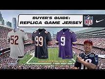 Video thumbnail for Part 1: Nike NFL Jersey Buyer's Guide - Replica Game Jersey (Budget Option, 100% Licensed Authentic)