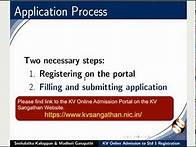 Video thumbnail for KV Online Admission Portal: Registration (English)