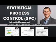 Video thumbnail for Statistical Process Control (SPC) in Quality Management + How to create Control Charts