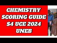 Video thumbnail for Chemistry Marking guide/ Scoring guide UCE 2024 UNEB New curriculum sample papers